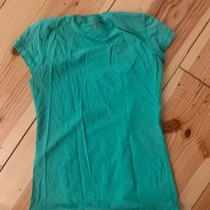 lululemon teal green t shirt